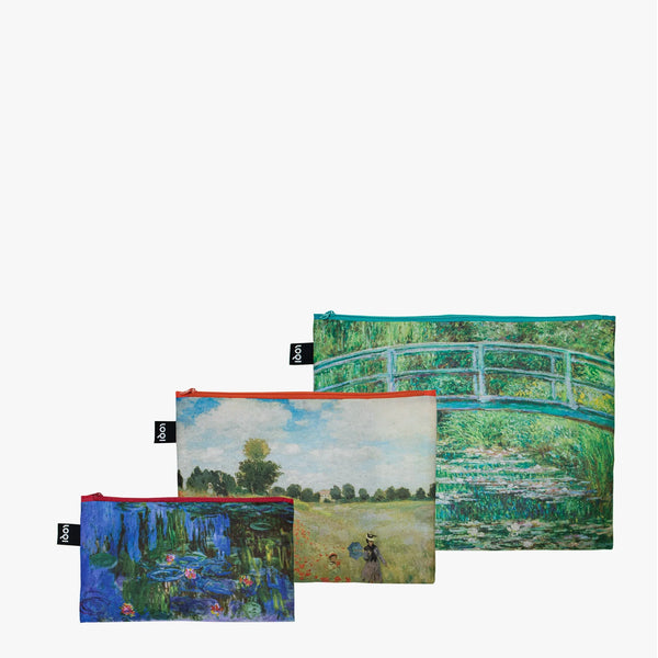 Claude Monet Zip Pockets Set