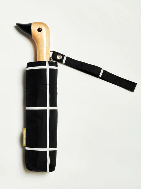 Original Duckhead Compact Umbrella - Black Grid – Vancouver Art