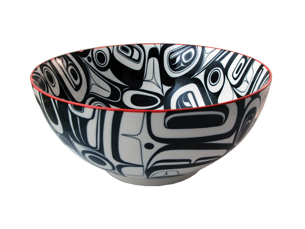 Kelly Robinson Large Porcelain Bowl - Raven