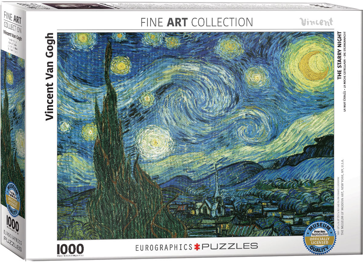 Vincent van Gogh: Starry Night Puzzle – Vancouver Art Gallery Store