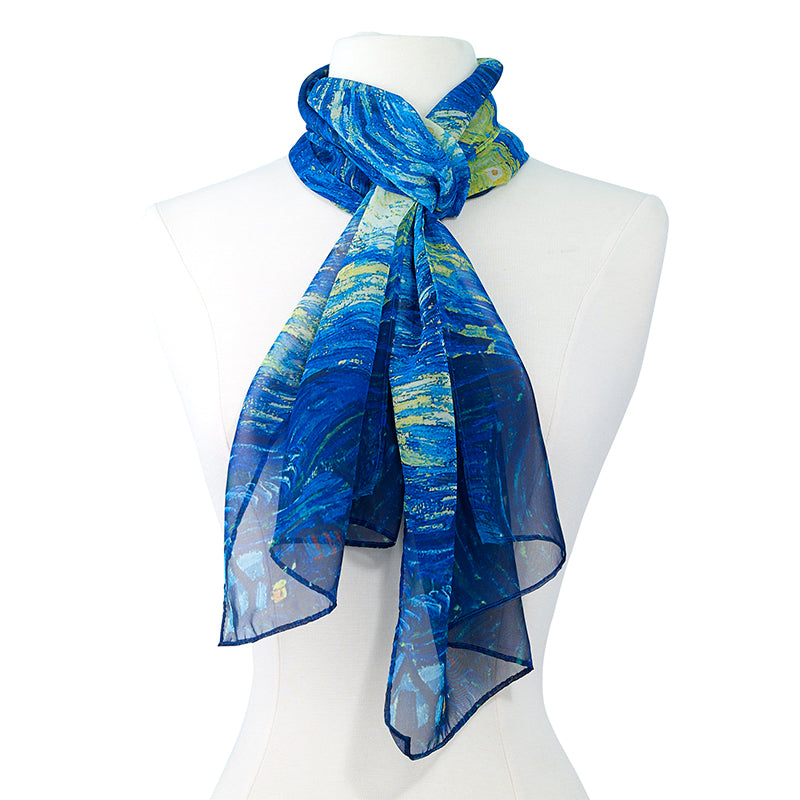 Van Gogh Starry Night Scarf – Vancouver Art Gallery Store