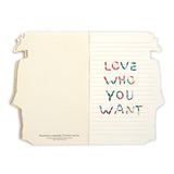 Christian Lacroix Love Who You Want Notebook