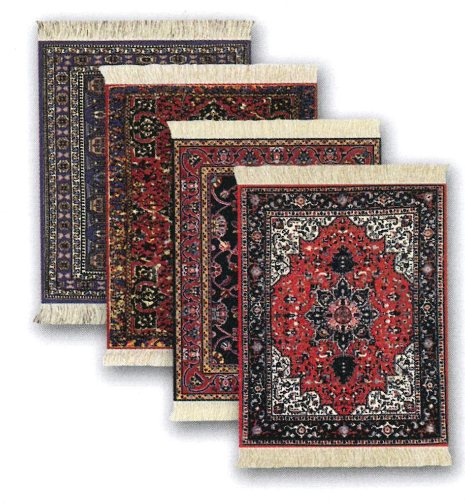 The Oriental Assorted CoasterRug Set Vancouver Art Gallery Store