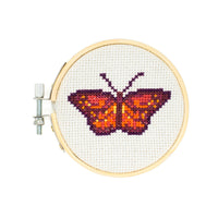 Mini Butterfly Embroidery Kit