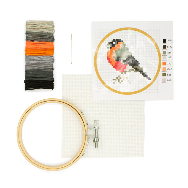 Mini Bird Embroidery Kit