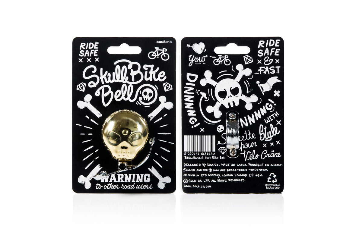 Skull bicycle online bell