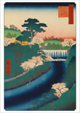Hiroshige Cherry Blossoms Boxed Notecard