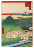 Hiroshige Cherry Blossoms Boxed Notecard