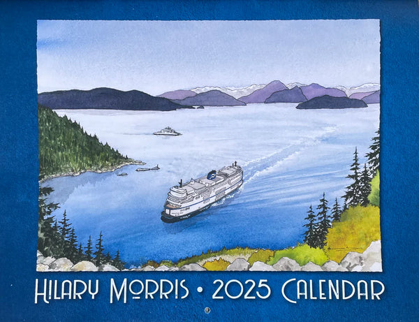 Hilary Morris 2025 Wall Calendar