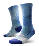 Emily Carr X Samsara Performance Socks - Blue Skies Design