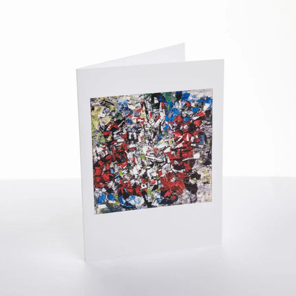 Riopelle Notecard - La roue II