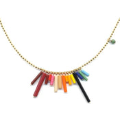 Mini Rainbow Pendant Necklace