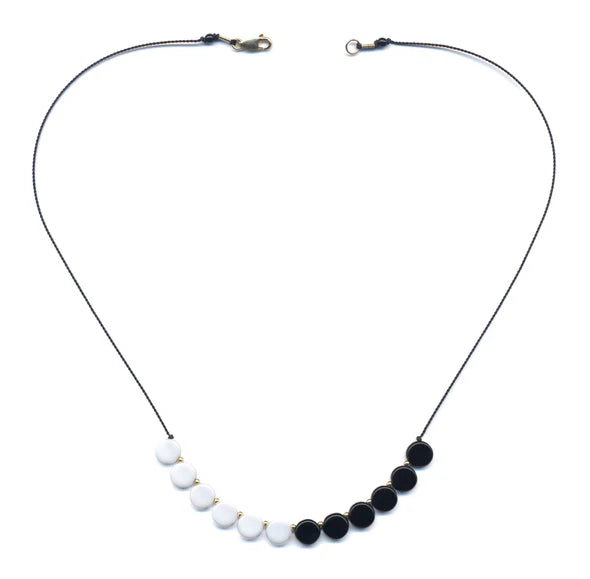 Black/White Necklace