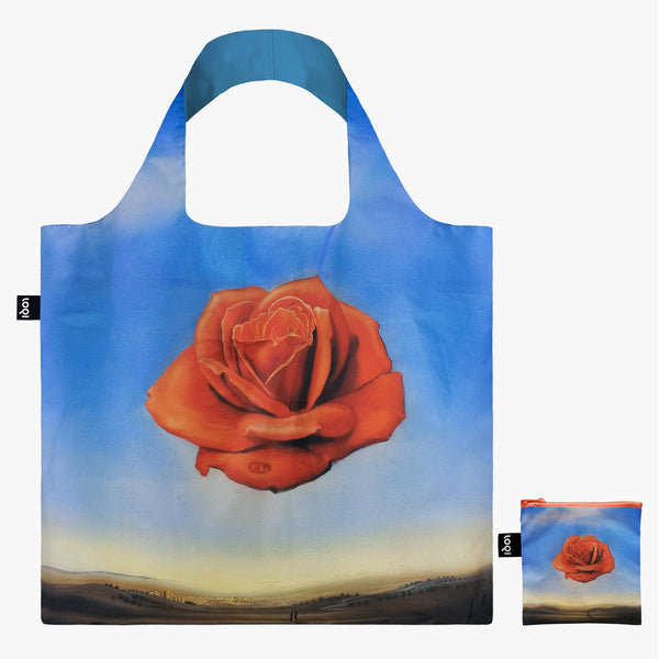 Dali Meditative Rose Recycled LOQI Bag