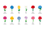 Flowers 2025 Desk Calendar