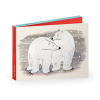 Duvoisin White Bears Holiday Card - Set of 10