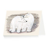 Duvoisin White Bears Holiday Card - Set of 10