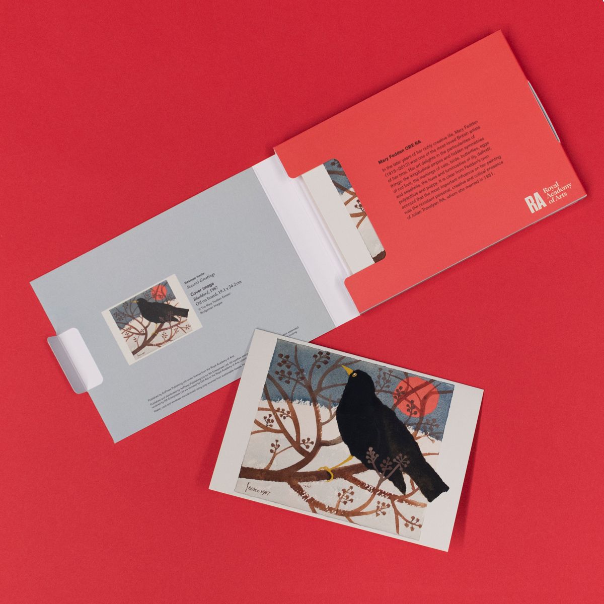 Mary Fedden Blackbird Holiday Card - Set of 10 – Vancouver Art Gallery ...