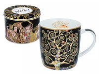 Mug in a Tin - Klimt Tree of Life