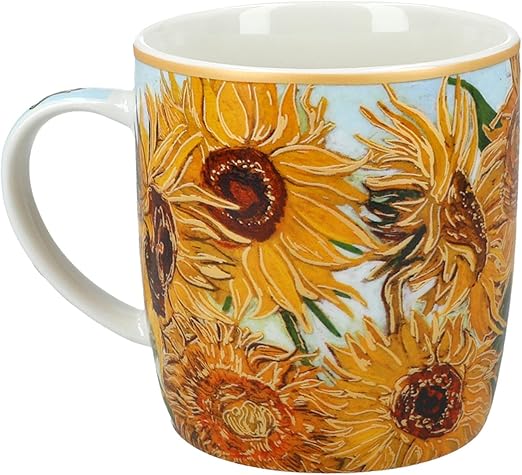 Mug in a Tin - Van Gogh Sunflowers