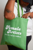 Gal in Gallery Tote Bag