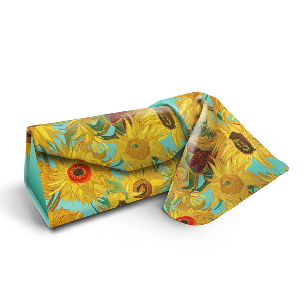 Van Gogh Sunflowers Glasses Case