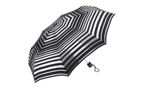 Fulton Minilite 2 Umbrella - Silver Stripes