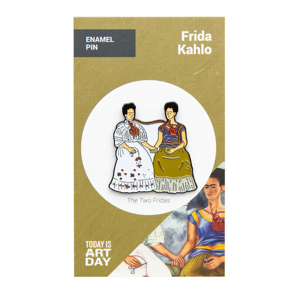 Kahlo Enamel Pin - The Two Fridas