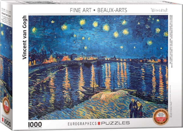 Van Gogh: The Starry Night Over The Rhone Puzzle – Vancouver Art
