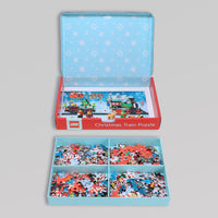 Christmas Train Lego Puzzle