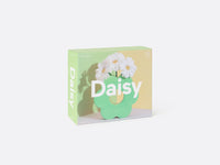 Daisy Vase - Green