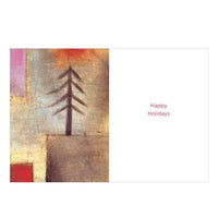 Klee: Little Painting with Pine Tree Holiday Cards