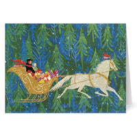 Tait: Sleigh Ride Through the Forest Holiday Cards