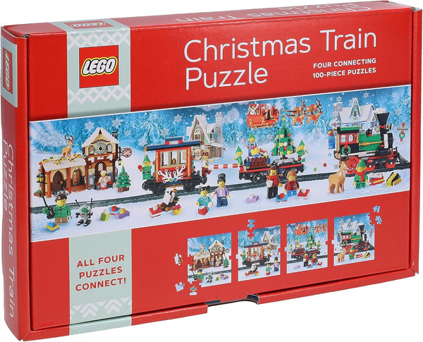 Christmas Train Lego Puzzle