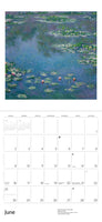 Claude Monet 2024 Wall Calendar