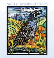 Molly Hashimoto: Birds 2024 Wall Calendar $15.99