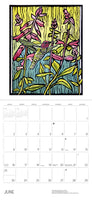 Molly Hashimoto: Birds 2024 Wall Calendar $15.99