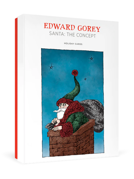 Edward Gorey: Santa: The Concept Holiday Cards - Set of 12