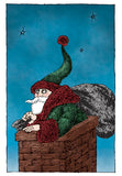 Edward Gorey: Santa: The Concept Holiday Cards - Set of 12