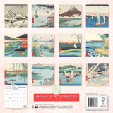 Japanese Woodblocks 2024 Wall Calendar