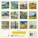 Van Gogh's Landscapes 2024 Calendar