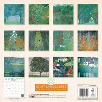 Klimt Landscapes 2024 Wall Calendar