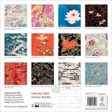 V&A: Kimono Textiles 2024 Wall Calendar