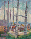 Emily Carr: Totem Poles Puzzle