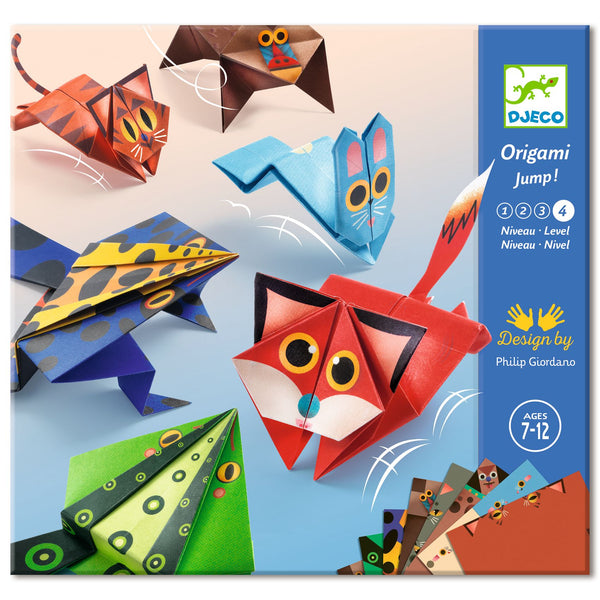 Jumping Animals Origami