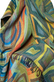 Merino Wool Throw - Retro