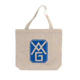 Vancouver Art Gallery 95th Anniversary Tote Bag - Founding VAG Logo (1931–41) Natural