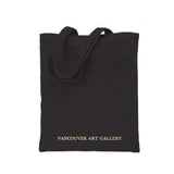 Vancouver Art Gallery 95th Anniversary Retro Logo Tote Bag - VAG Logo (1962–63) Black