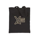 Vancouver Art Gallery 95th Anniversary Retro Logo Tote Bag - VAG Logo (1962–63) Black