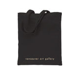 Vancouver Art Gallery 95th Anniversary Retro Logo Tote Bag - VAG Logo (1962) Black